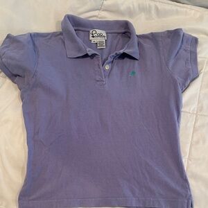 Lilly Pulitzer Purple Polo Shirt